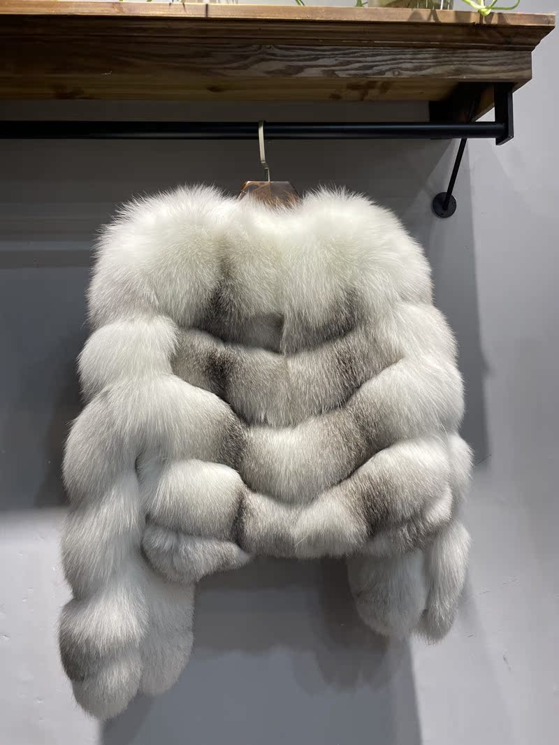 Fox fur coat