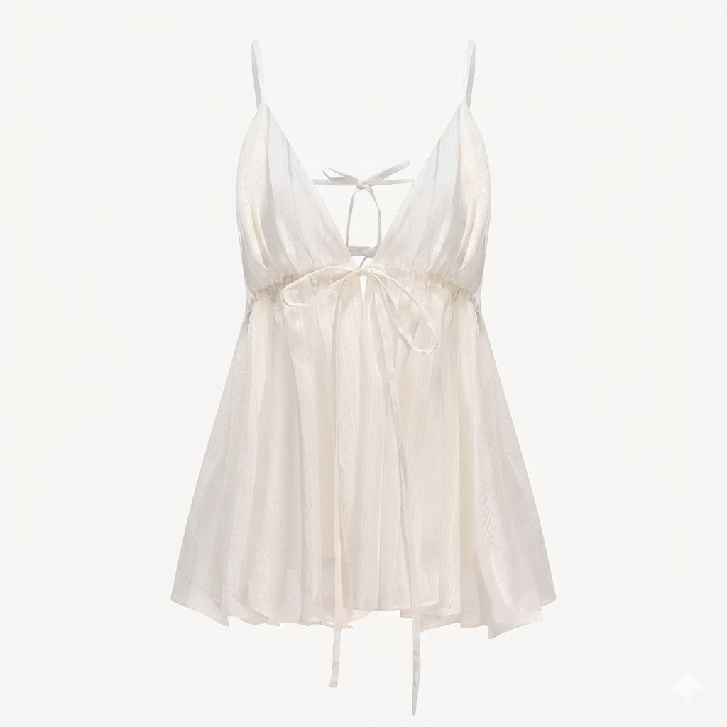 TIE FRONT CAMISOLE TOP