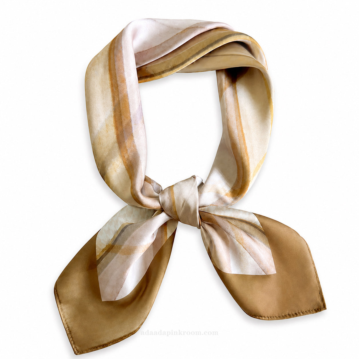 PRINTED SATIN SCARF