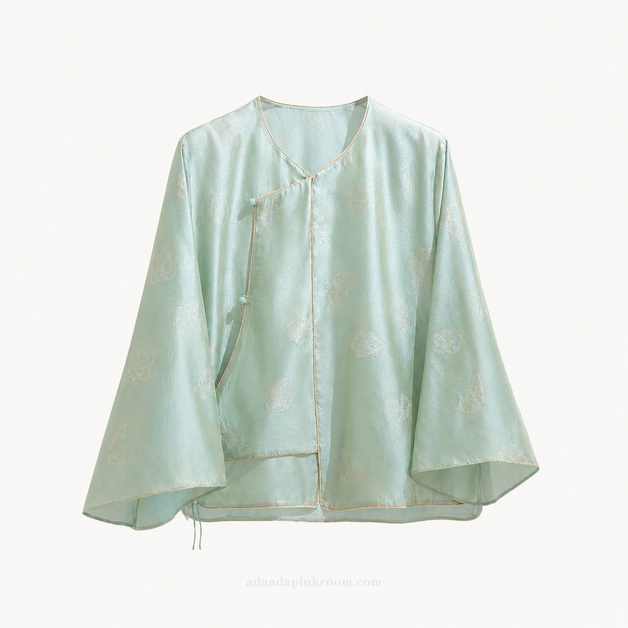Mulberry Silk Jacquard Jacket