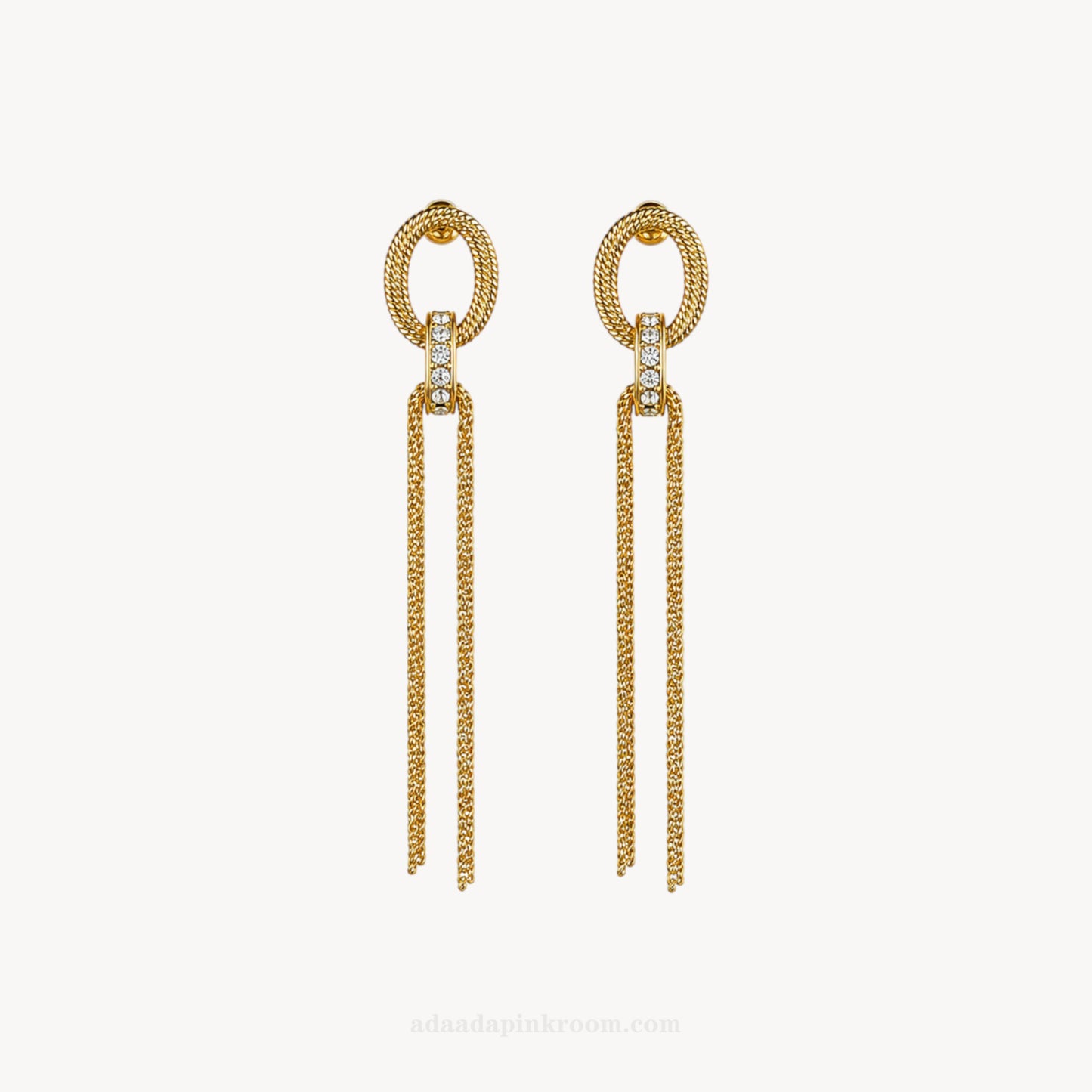 Gold Chain Earrings