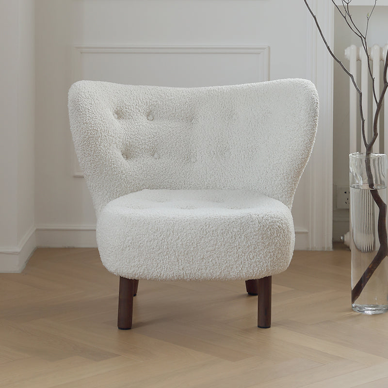 Nordic single sofa chair living room sherpa leisure chair designer modern simple lazy chair