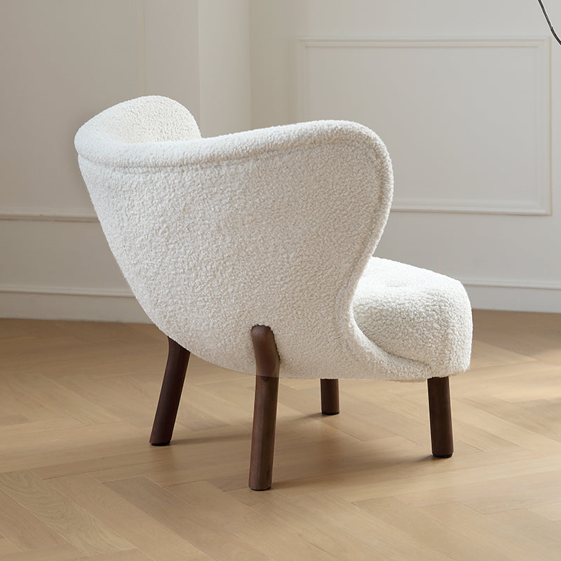 Nordic single sofa chair living room sherpa leisure chair designer modern simple lazy chair