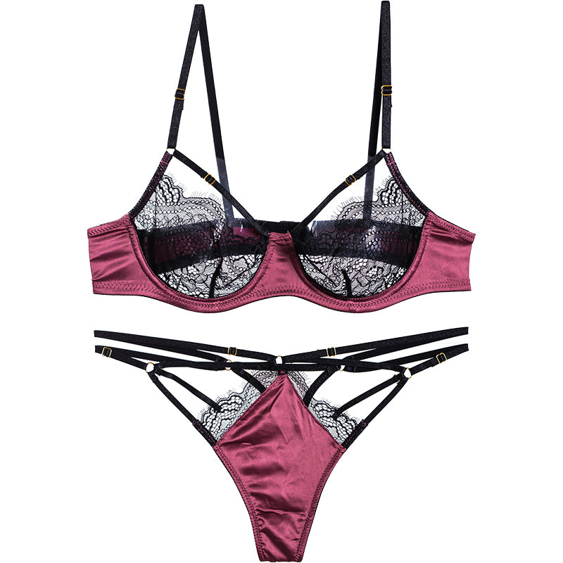 French ultra-thin underwear set