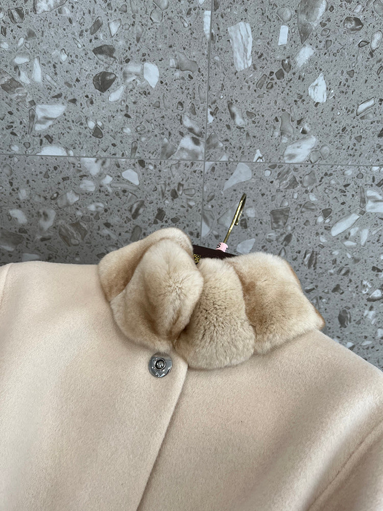 Cashmere Cape Rabbit Fur
