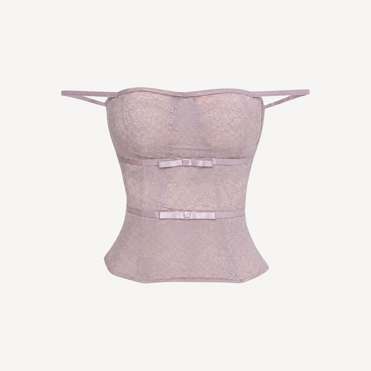 LACE BOW CAMISOLE TOP