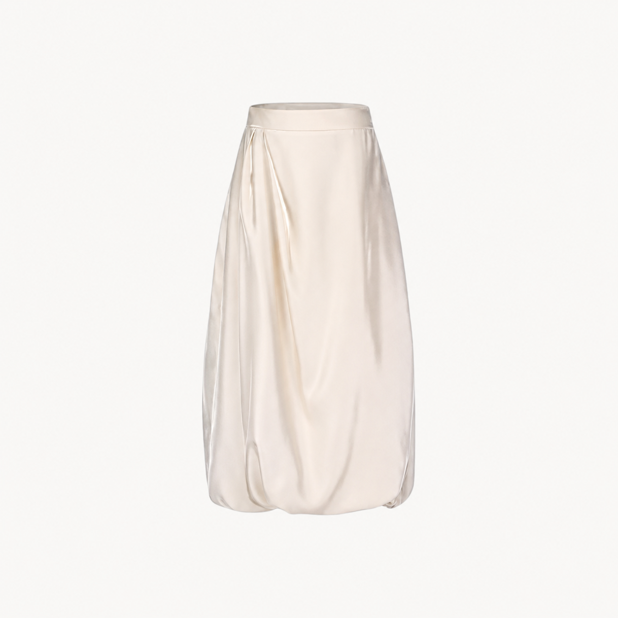 DRAPED MINI SKIRT