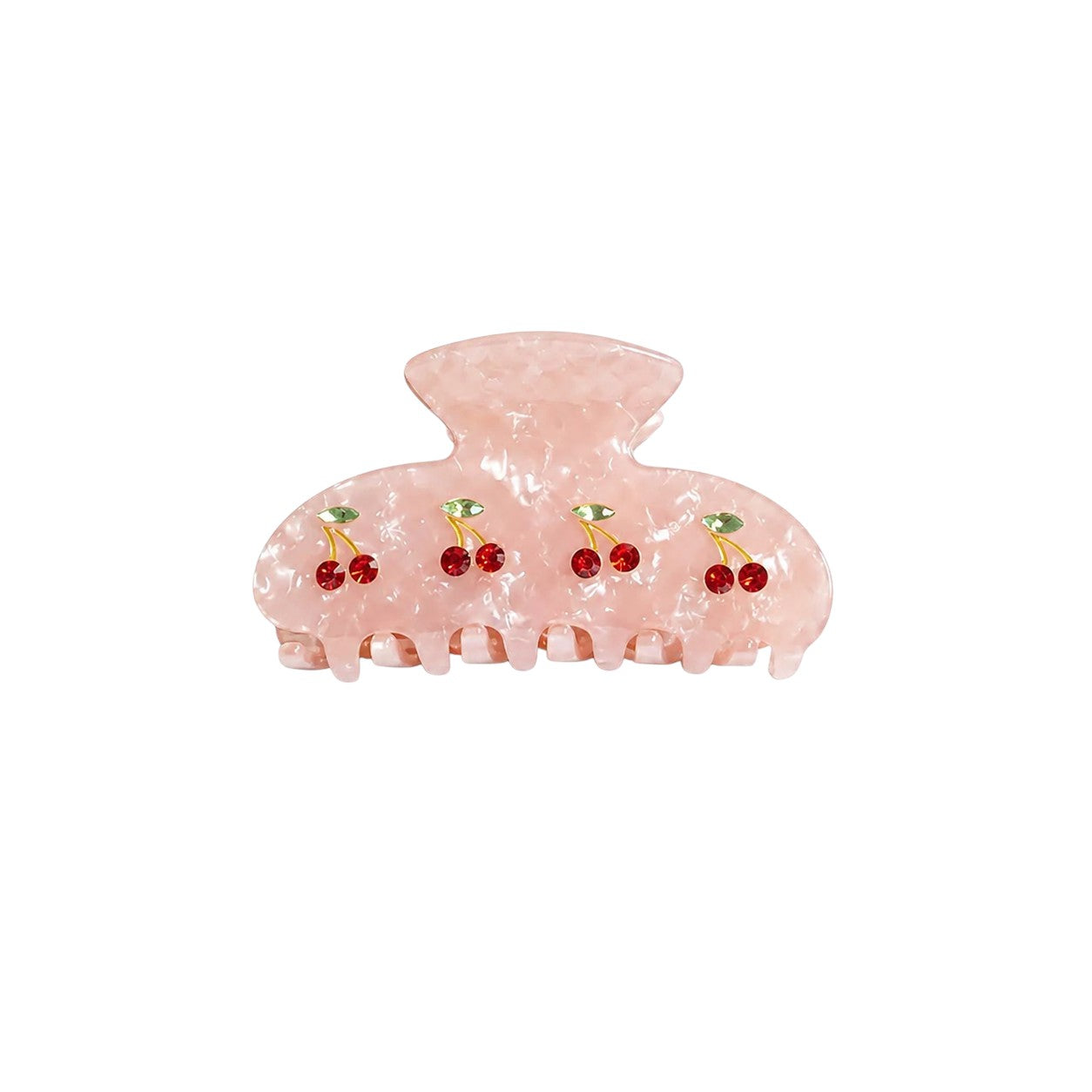 Medium Clip in Pink Cherry Milk