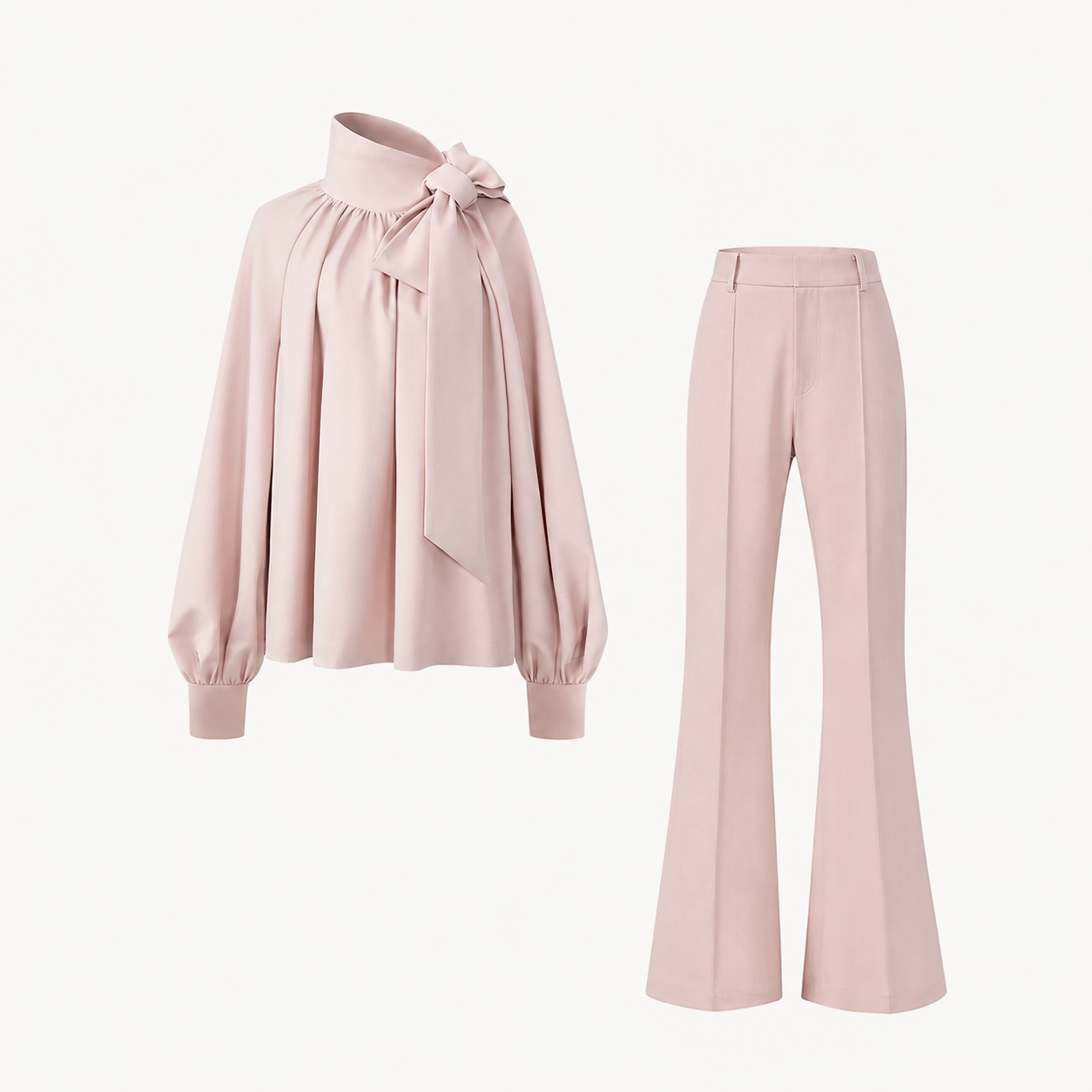 BOW TIE BLOUSE