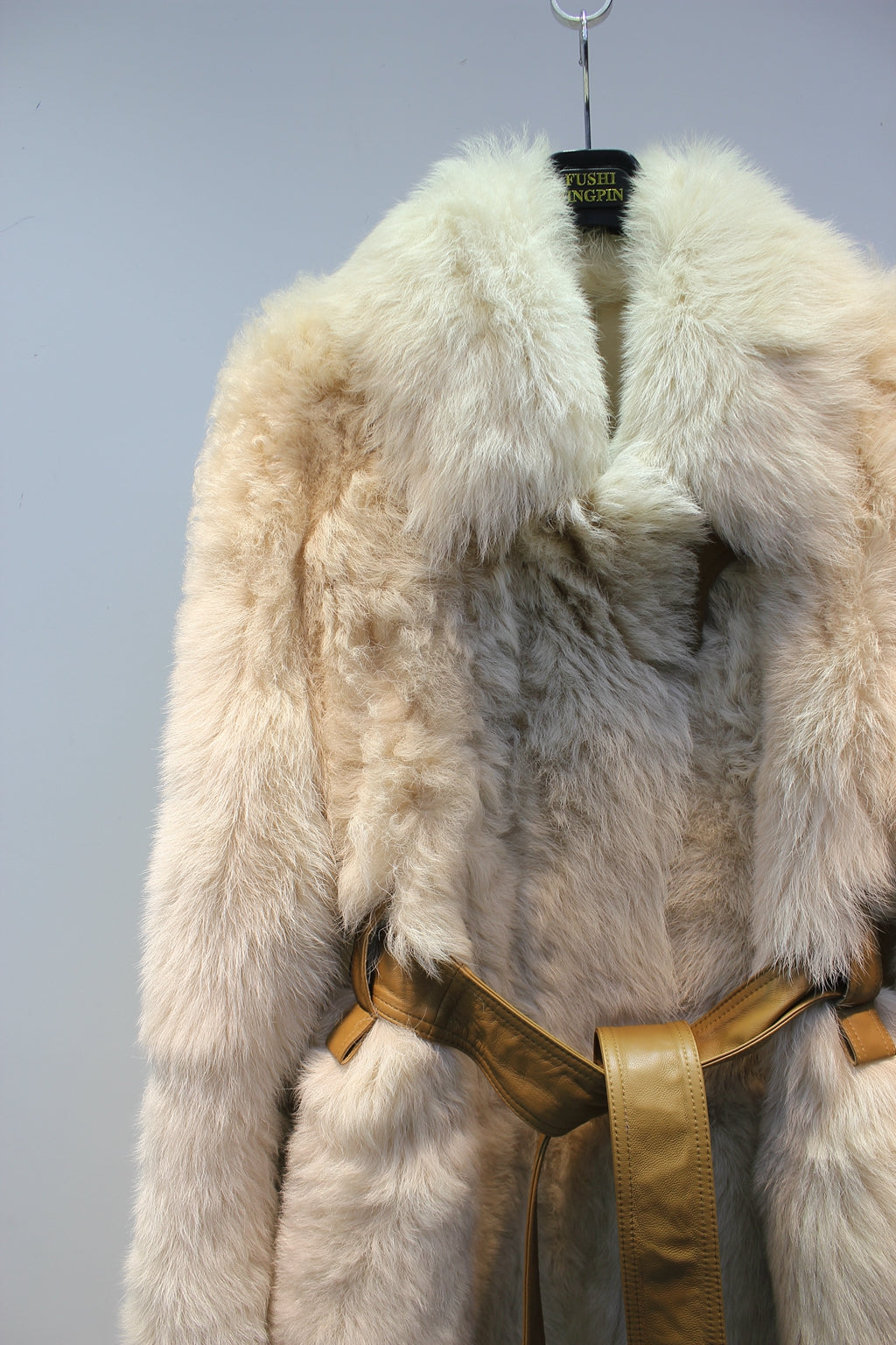 Spanish imported Tuscan sheepskin long BV jacket