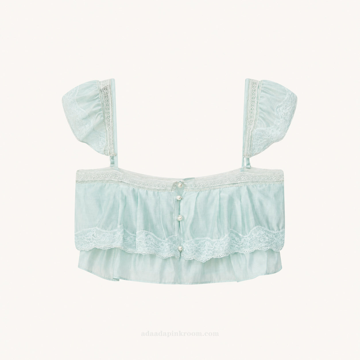 LACE TRIM CAMISOLE SET