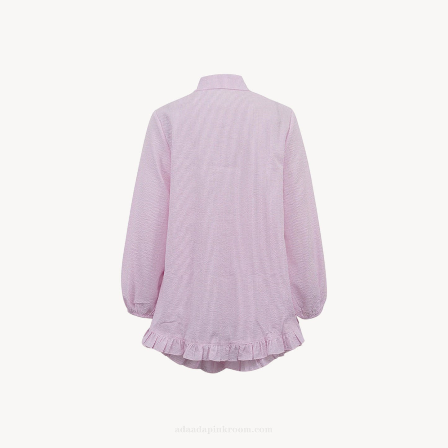 RUFFLE PAJAMA SET