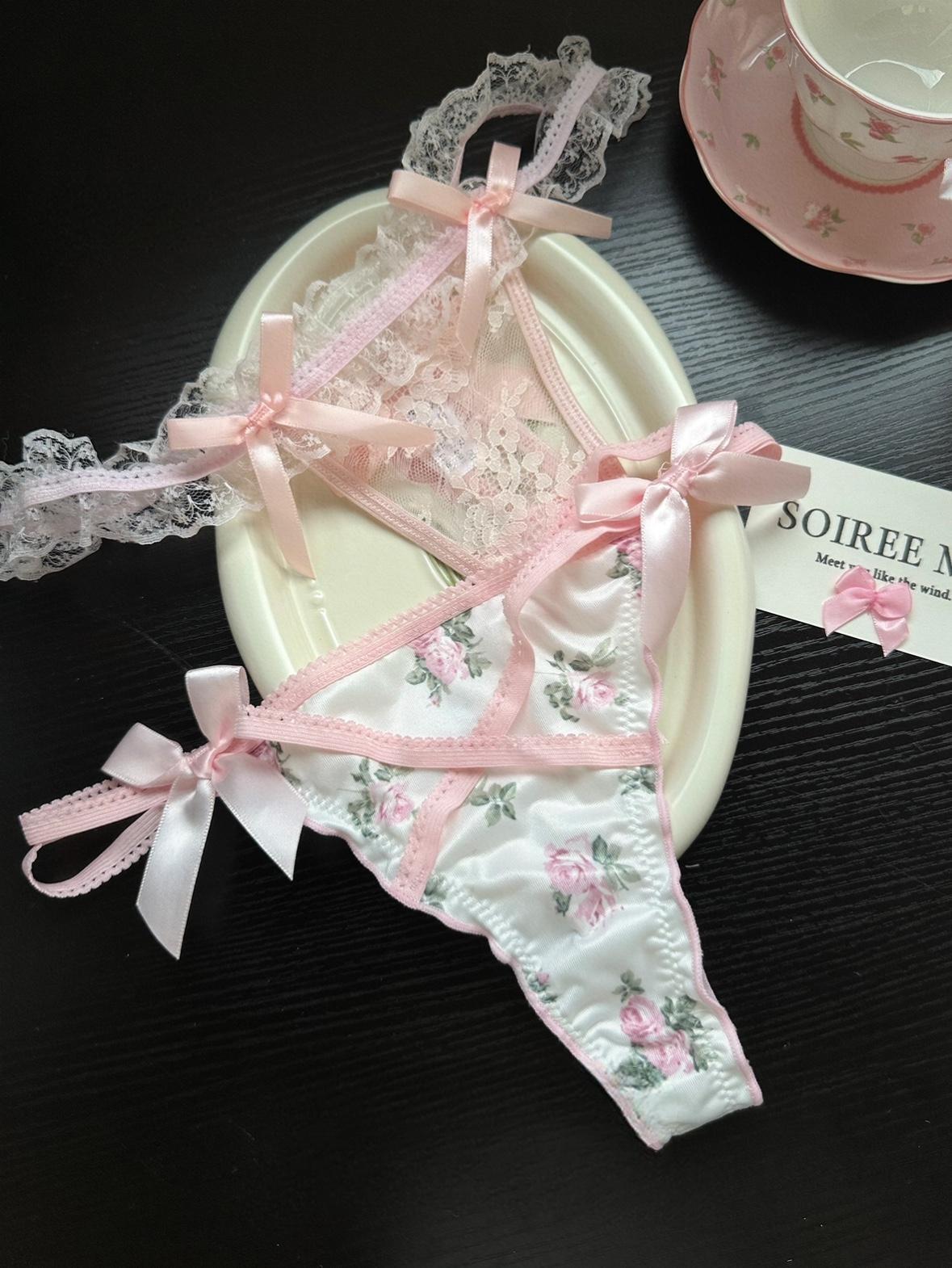 Put on beautiful underwear for your pretty butt