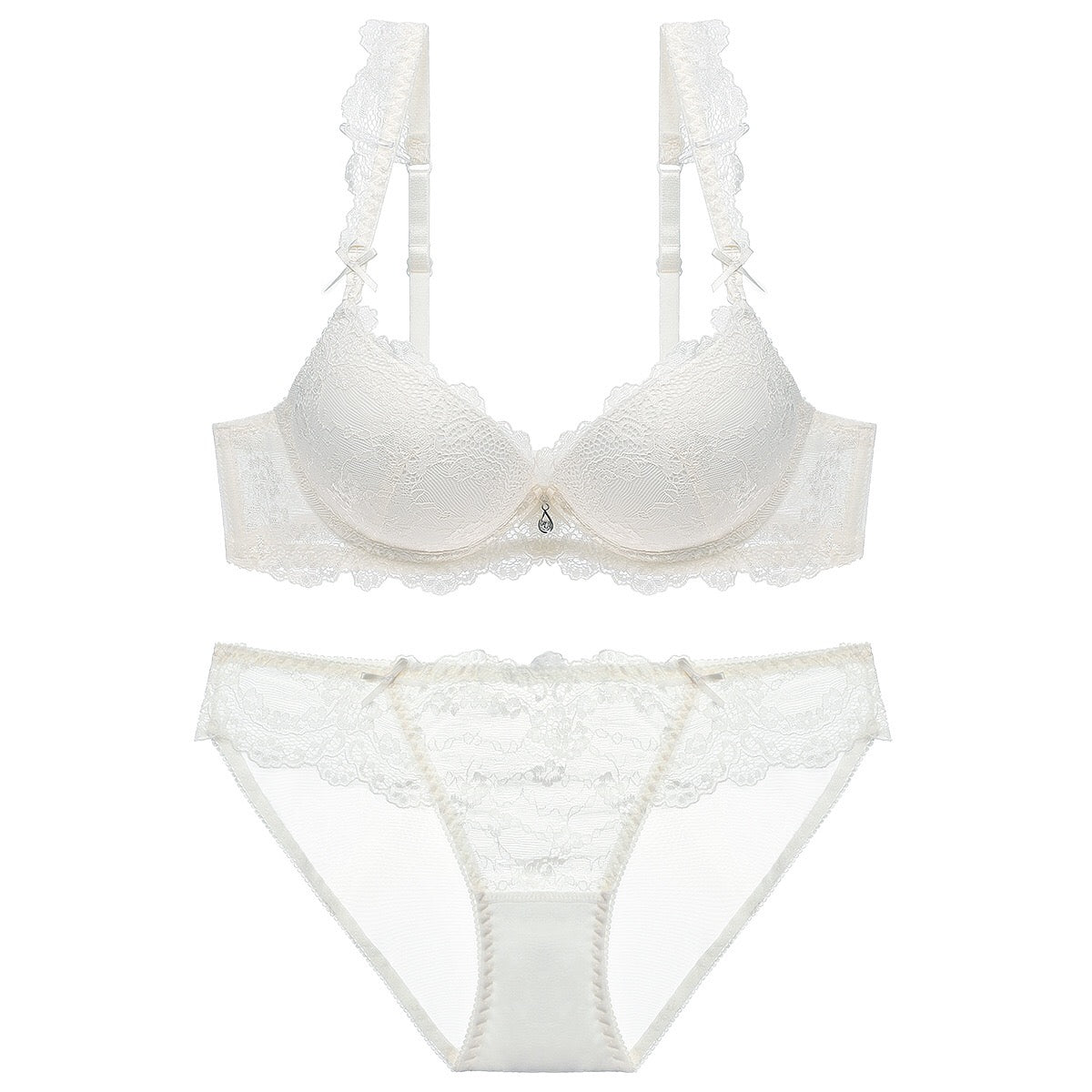 New lingerie set push up lace bra