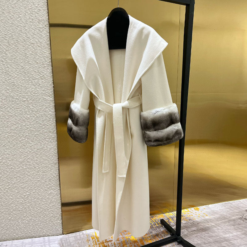 Cashmere Rex Rabbit Fur Sleeves