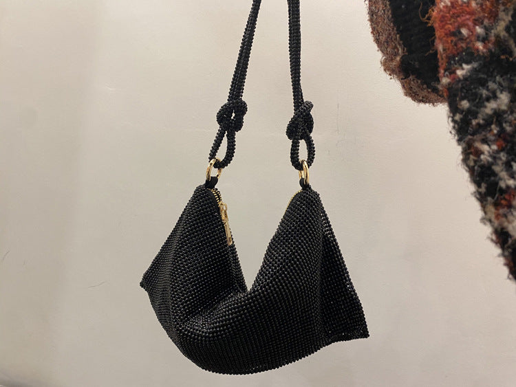 Rhinestone armband diamond handbag