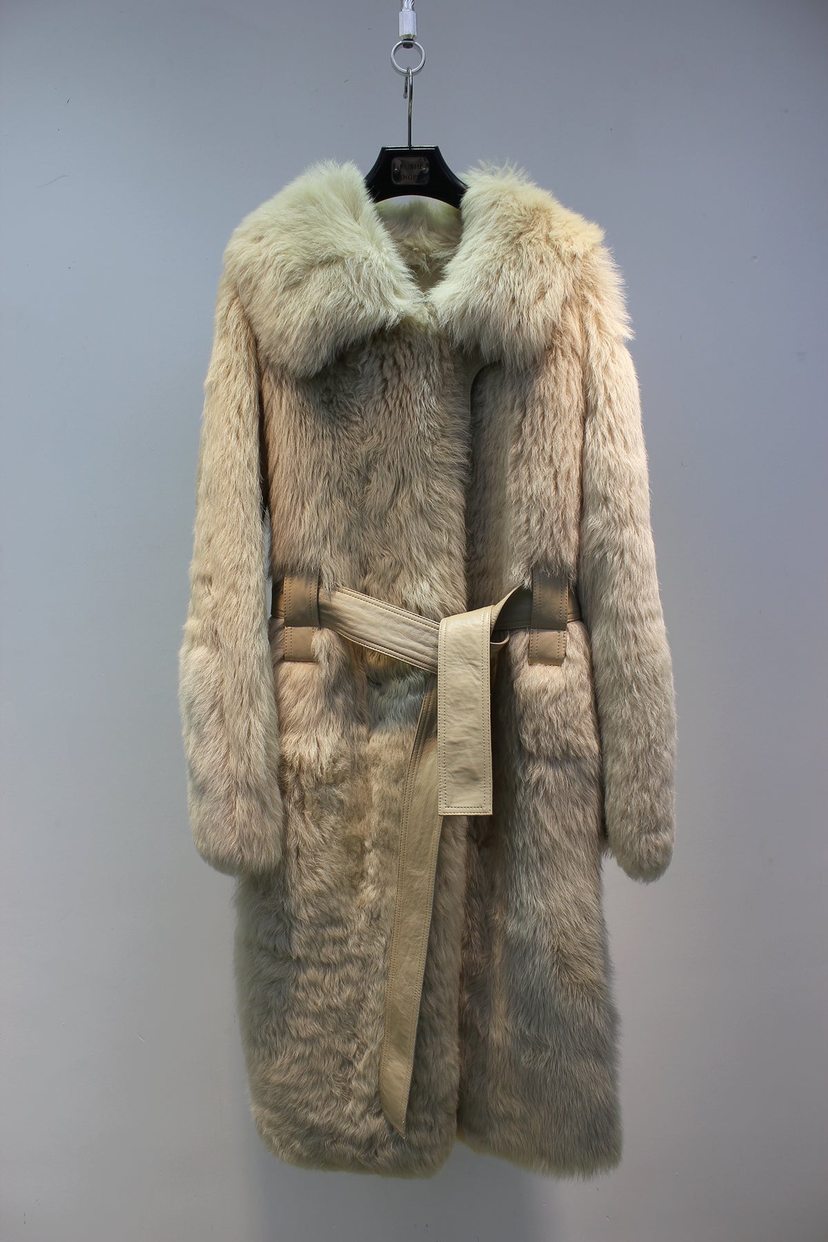 Spanish imported Tuscan sheepskin long BV jacket