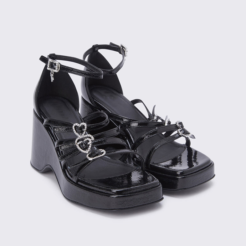 Wedge heel platform roman sandals