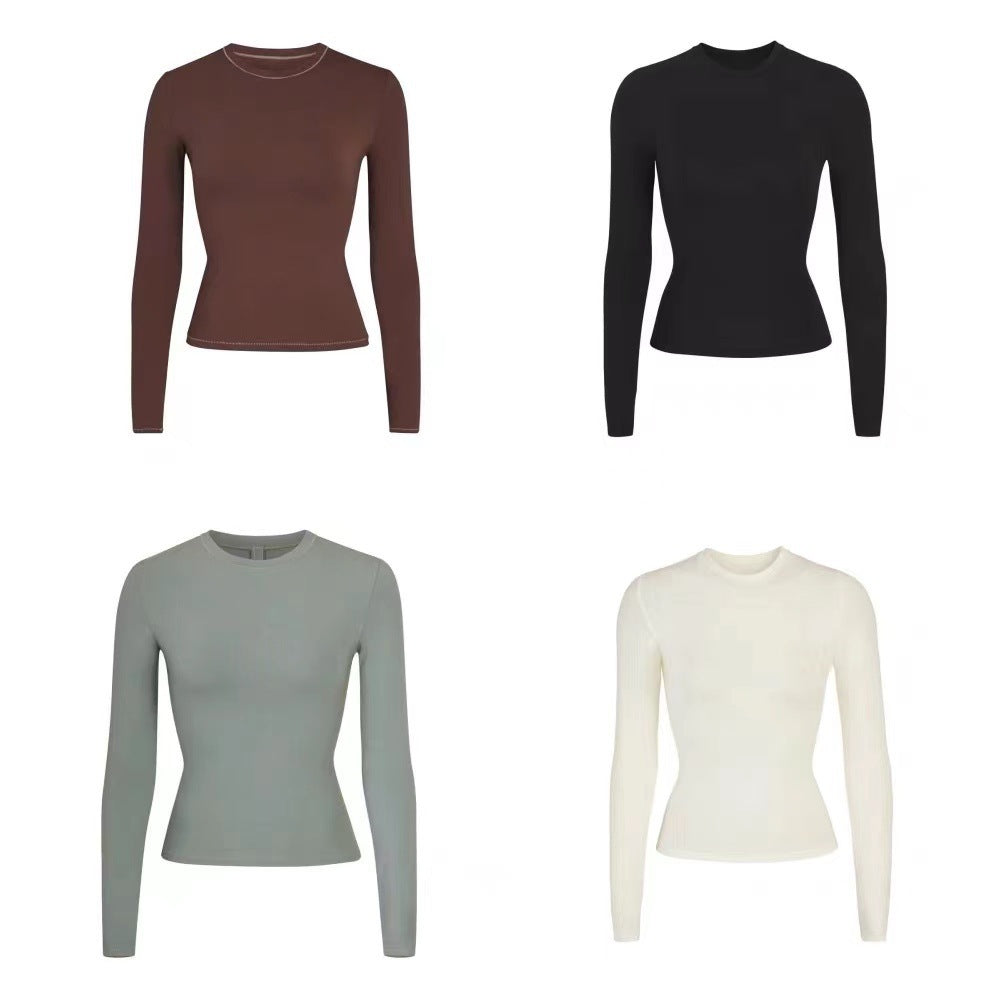 Slim long sleeve t-shirt base layer