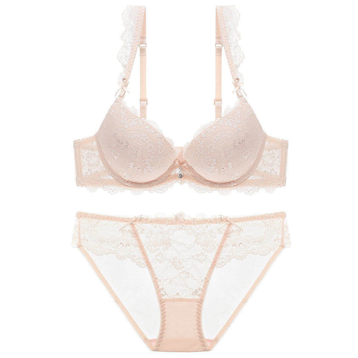 New lingerie set push up lace bra
