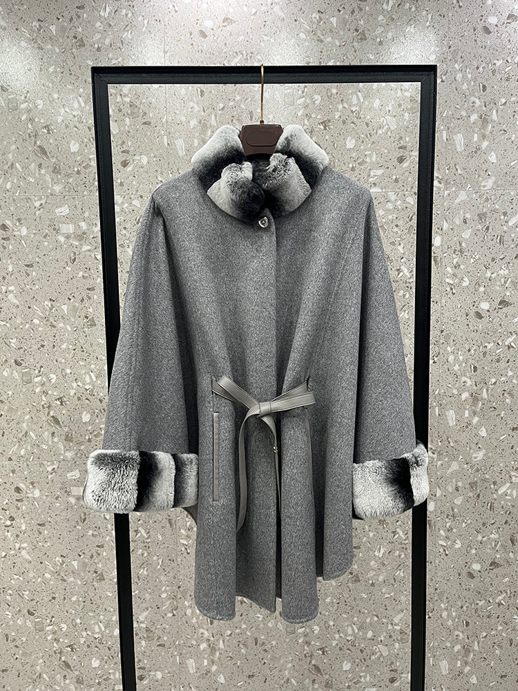 Cashmere Cape Rabbit Fur
