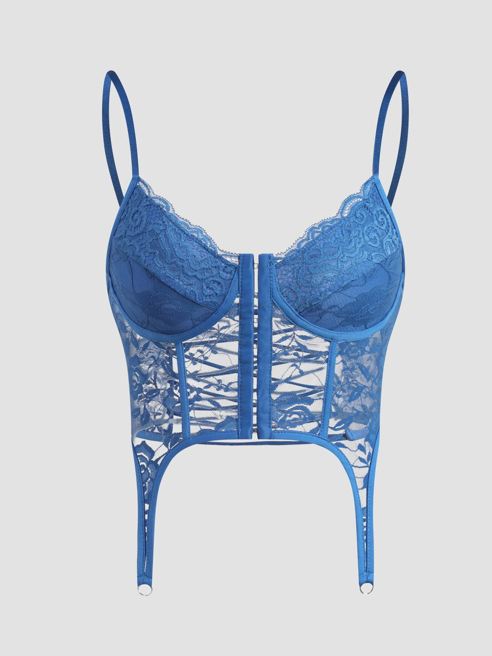 Herringbone lace camisole with breast pads