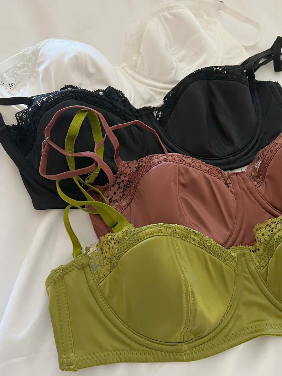 Sexy satin lace thin suit