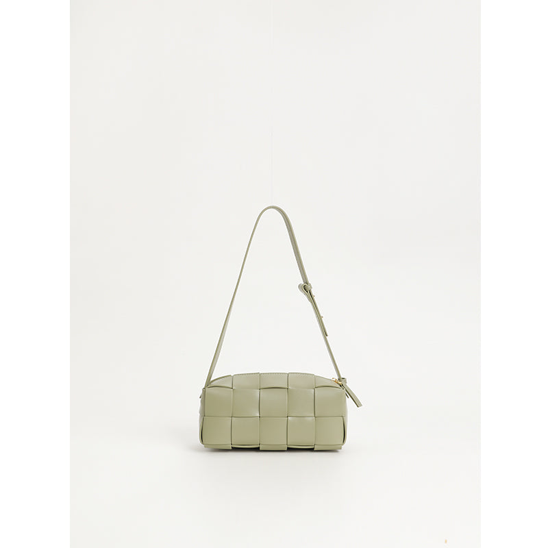 Genuine Leather Mini Crossbody Handbag