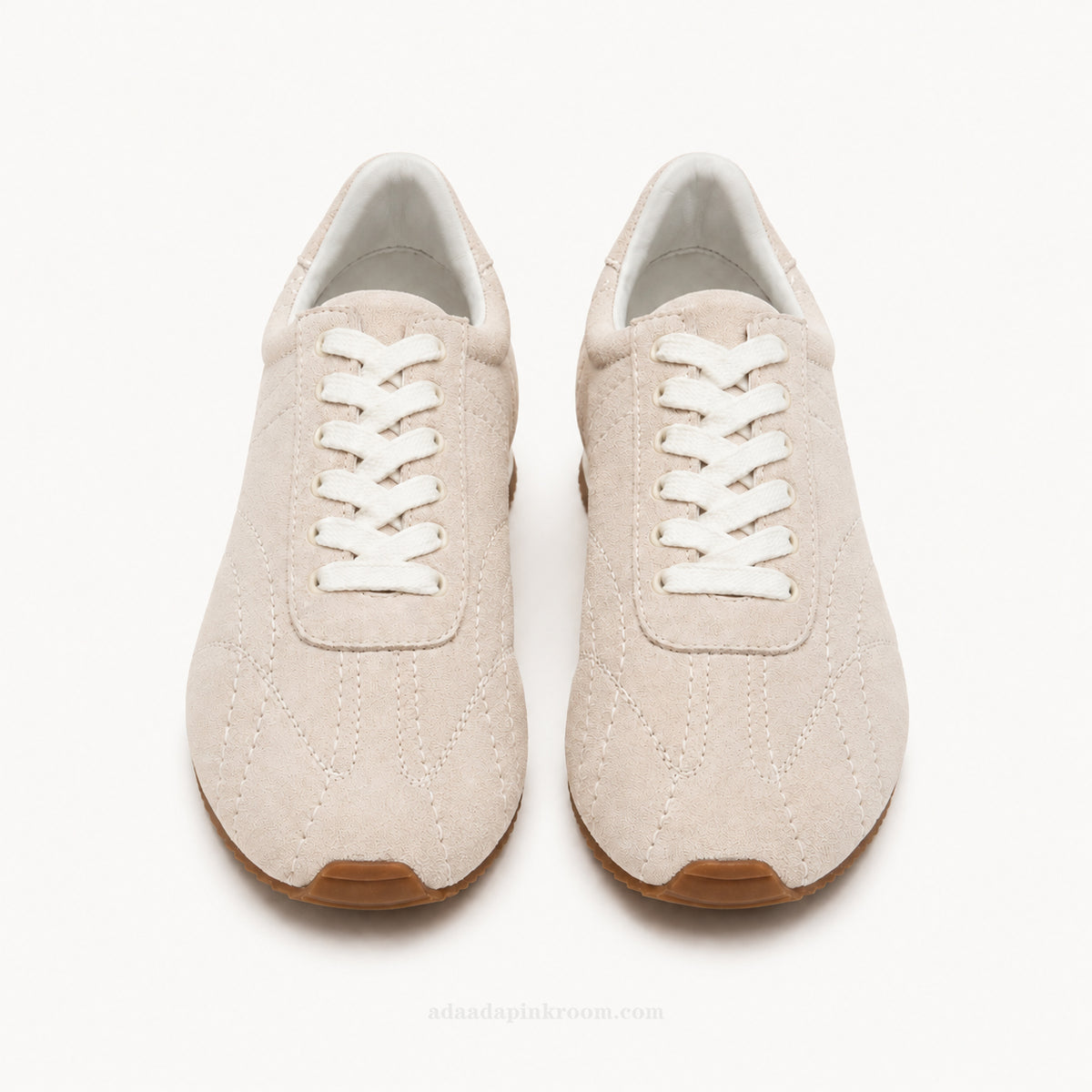 Soft Suede Lace-Up Sneakers