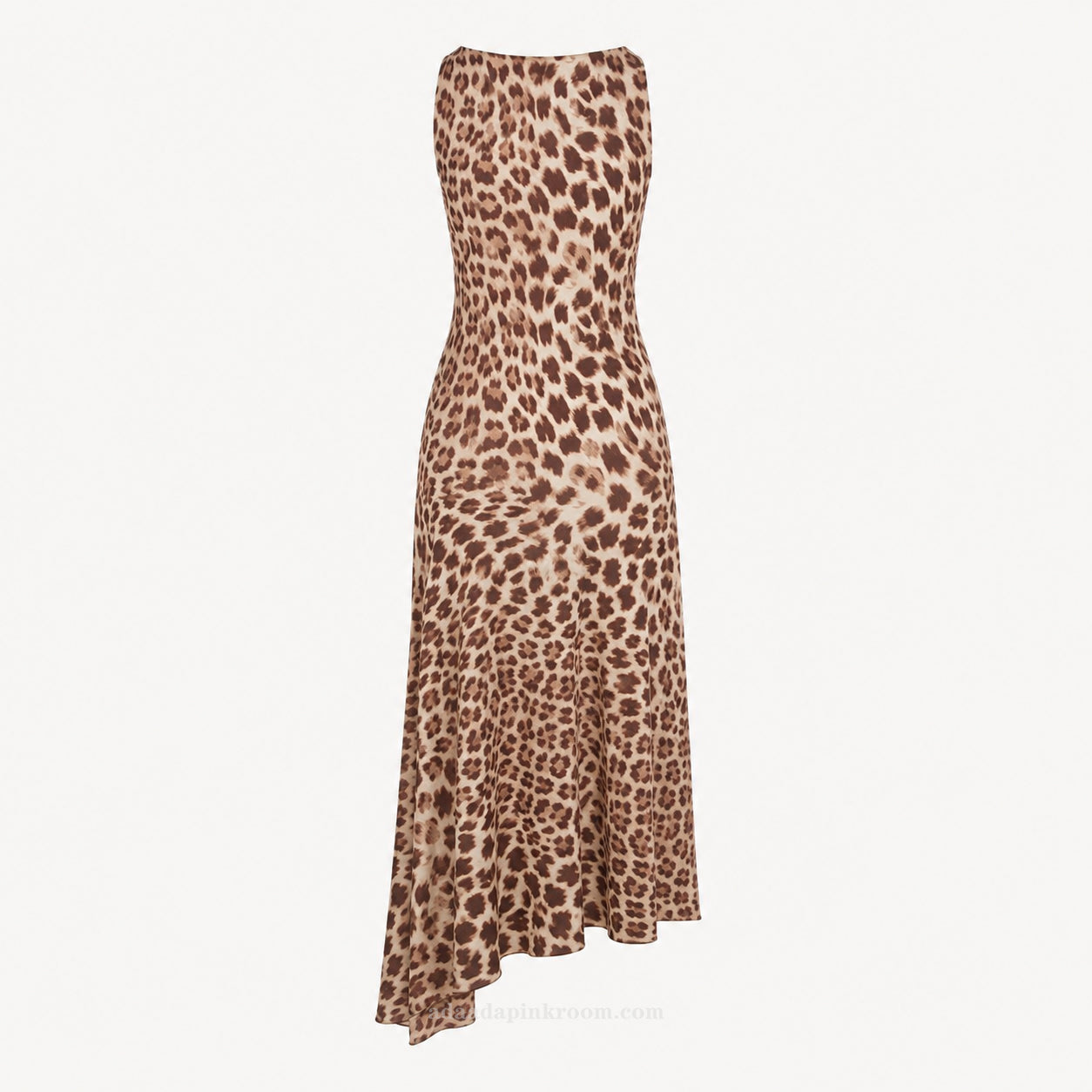 Leopard Print Midi Dress