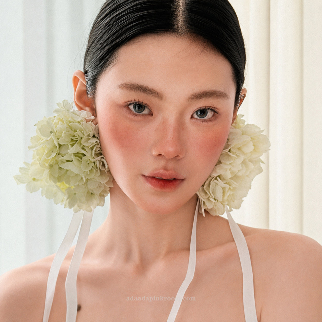 Hydrangea Flower Earrings