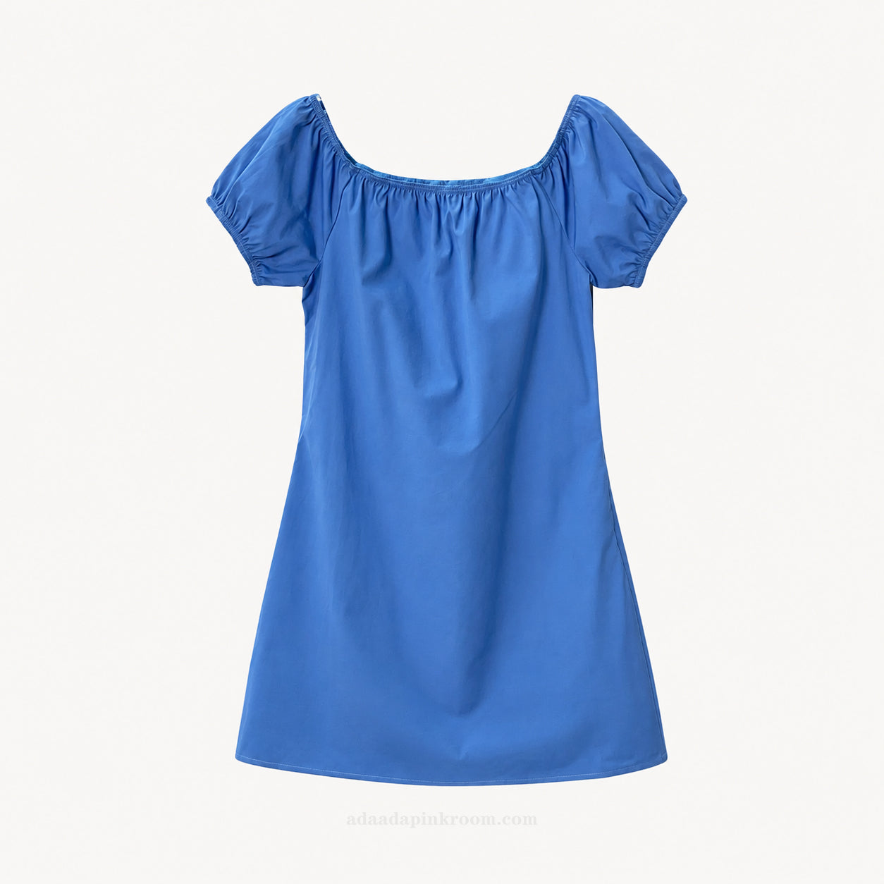 PUFF SLEEVE MINI DRESS