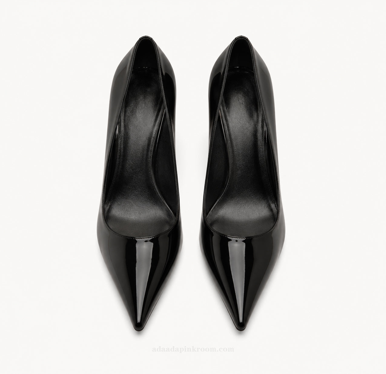 Calfskin Pointed-Toe Pumps