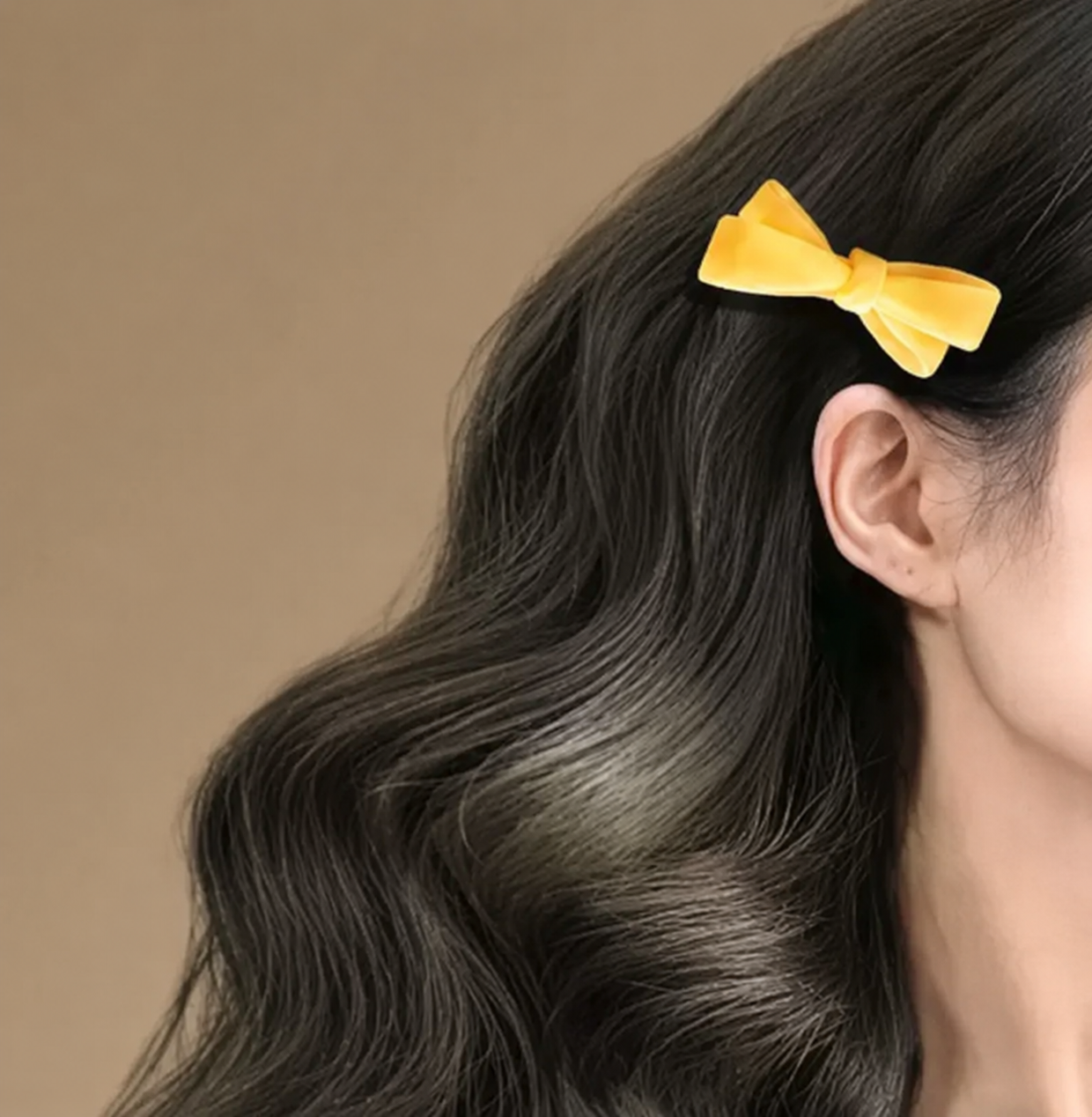 Bow Clip in Lemon Tart