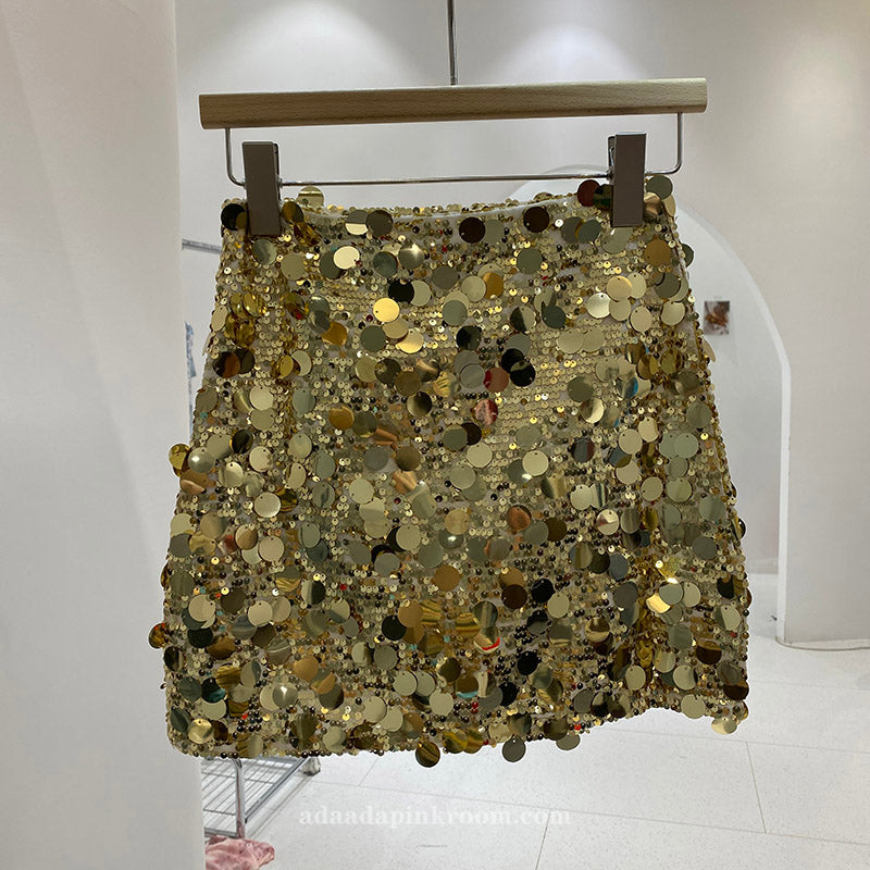 Sequined skirt