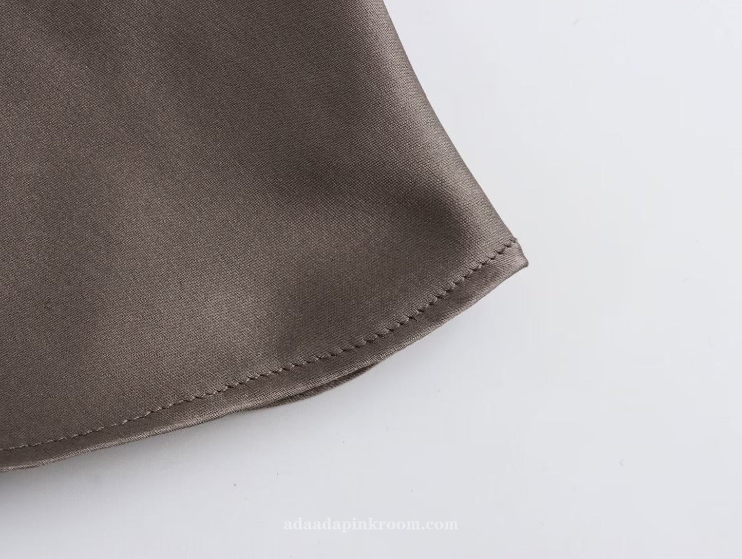 Satin halterneck top