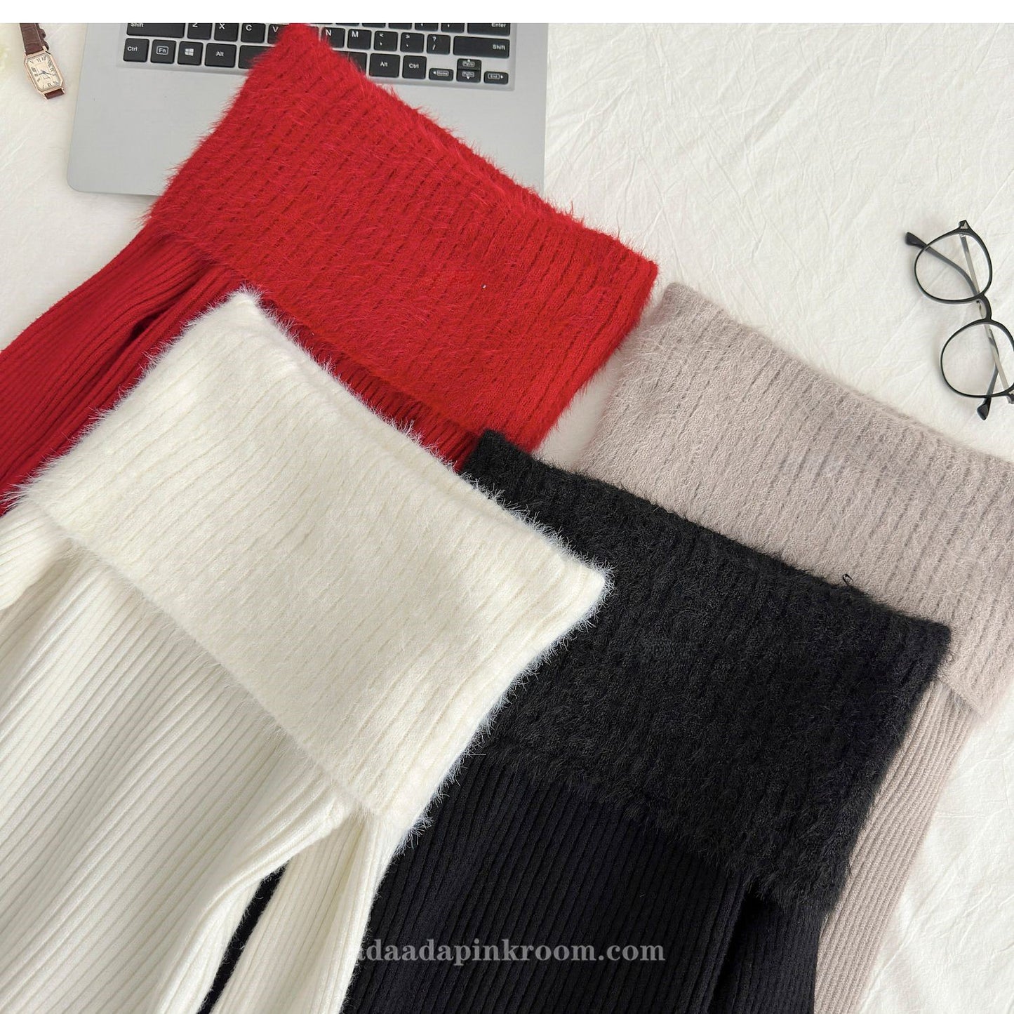 women's short off shoulder sweater