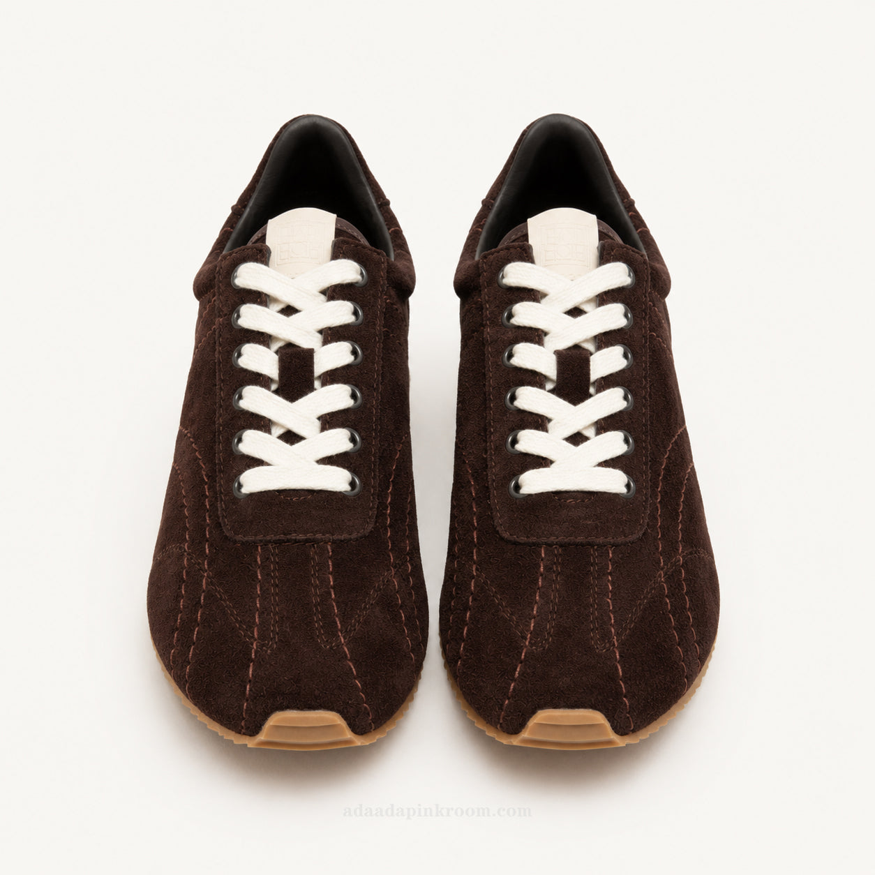 Soft Suede Lace-Up Sneakers