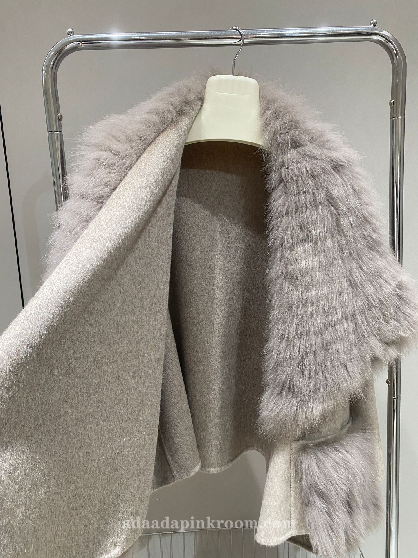 Fox fur coat