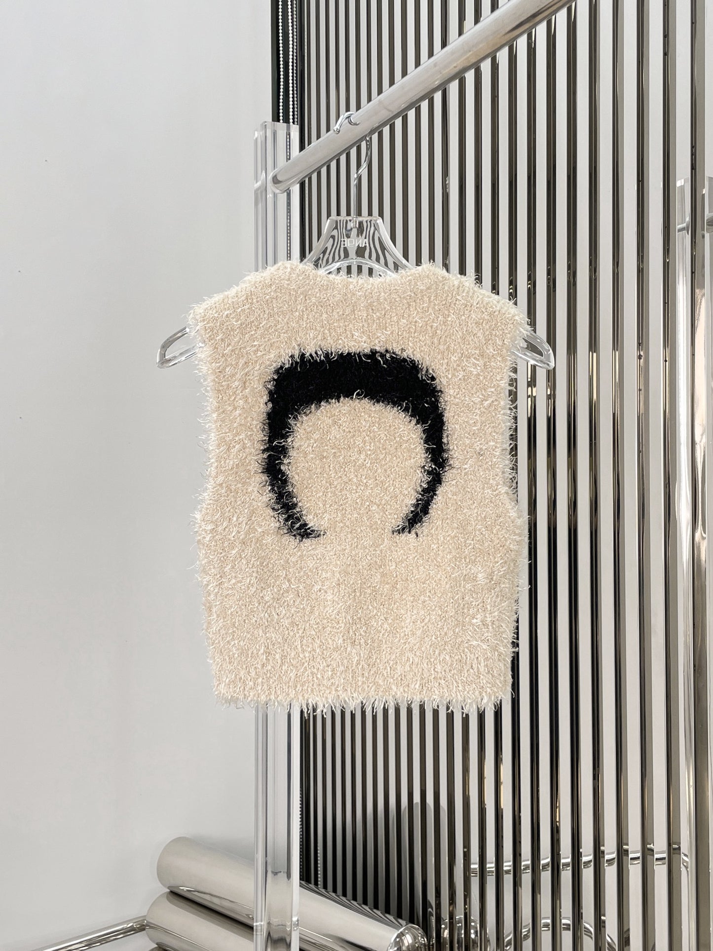Little Moon Plush Knitted Vest