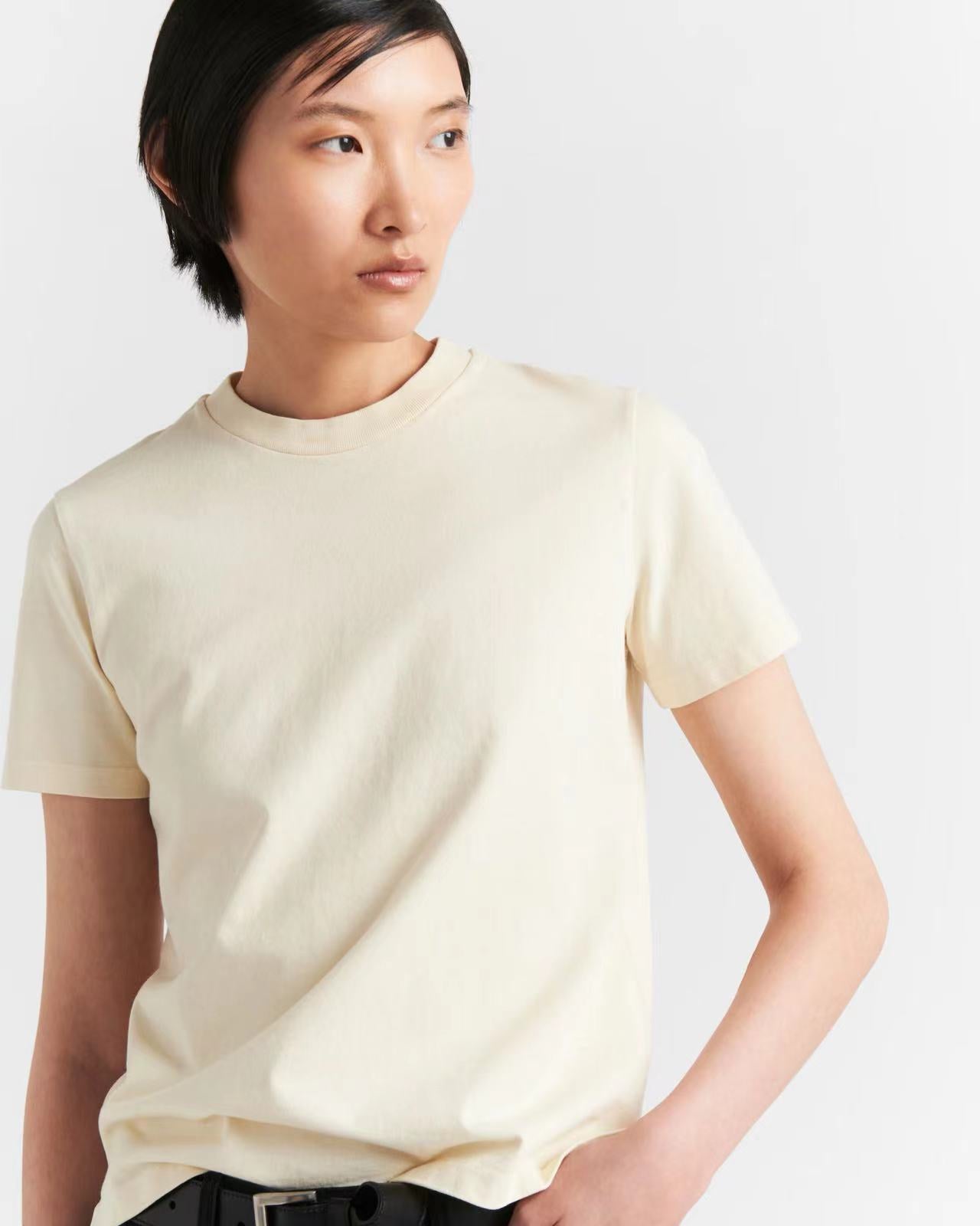 Basic triangle logo T-shirt