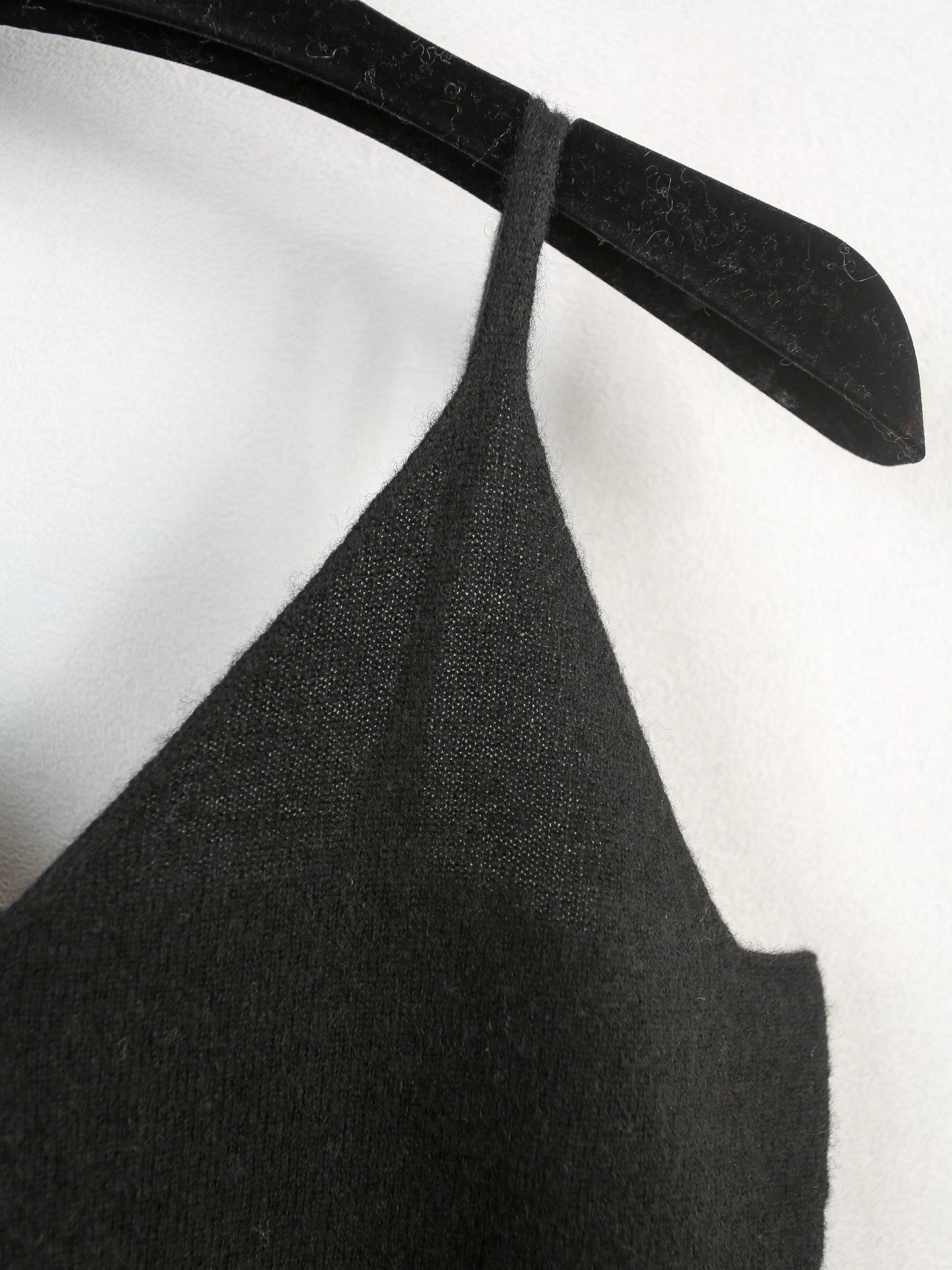 Cashmere V-neck seamless knitted camisole