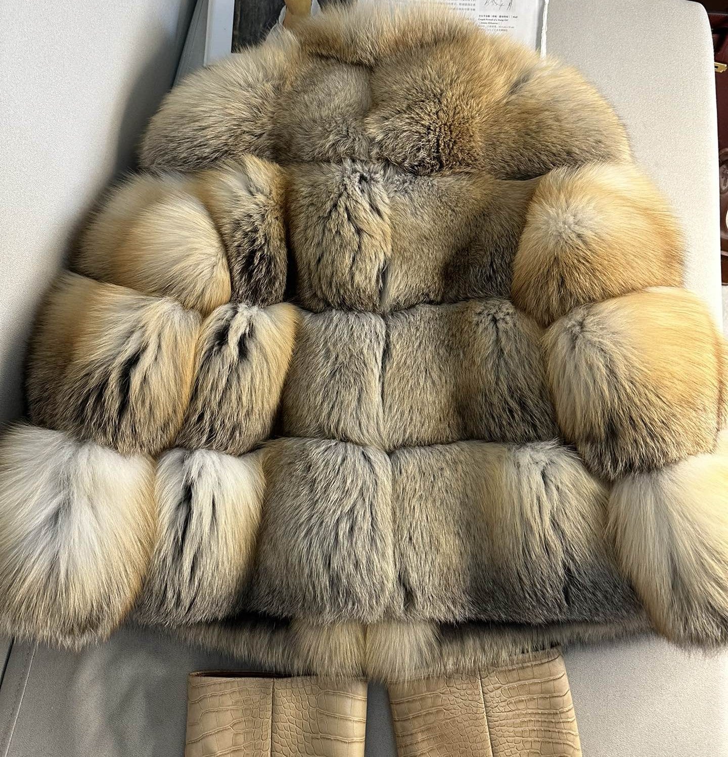 Golden Island Fox Fur