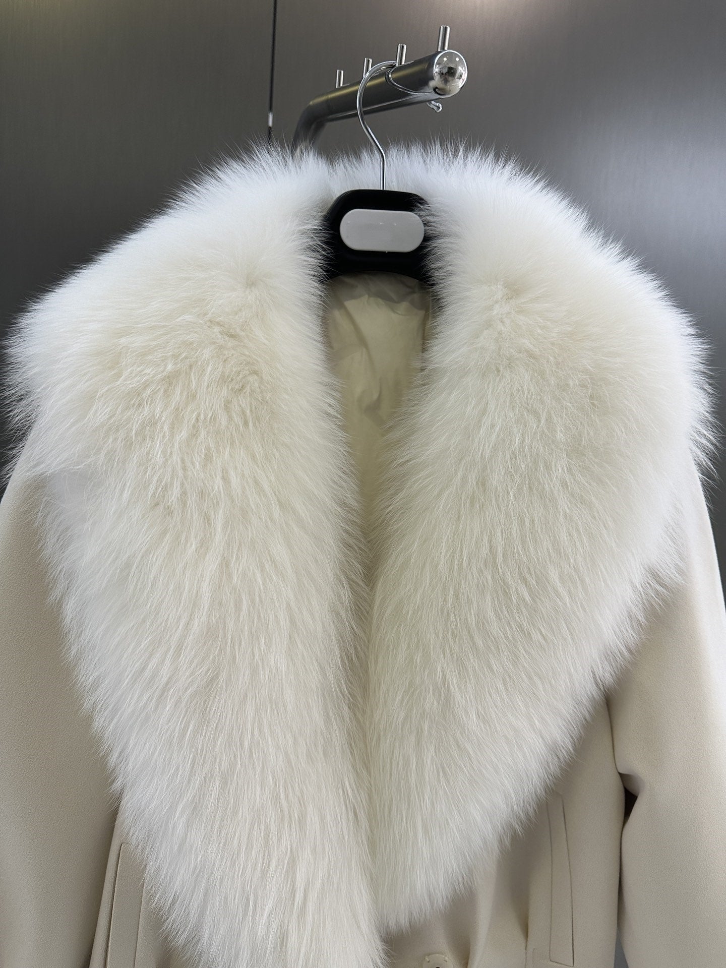 Fur collar thick jacket