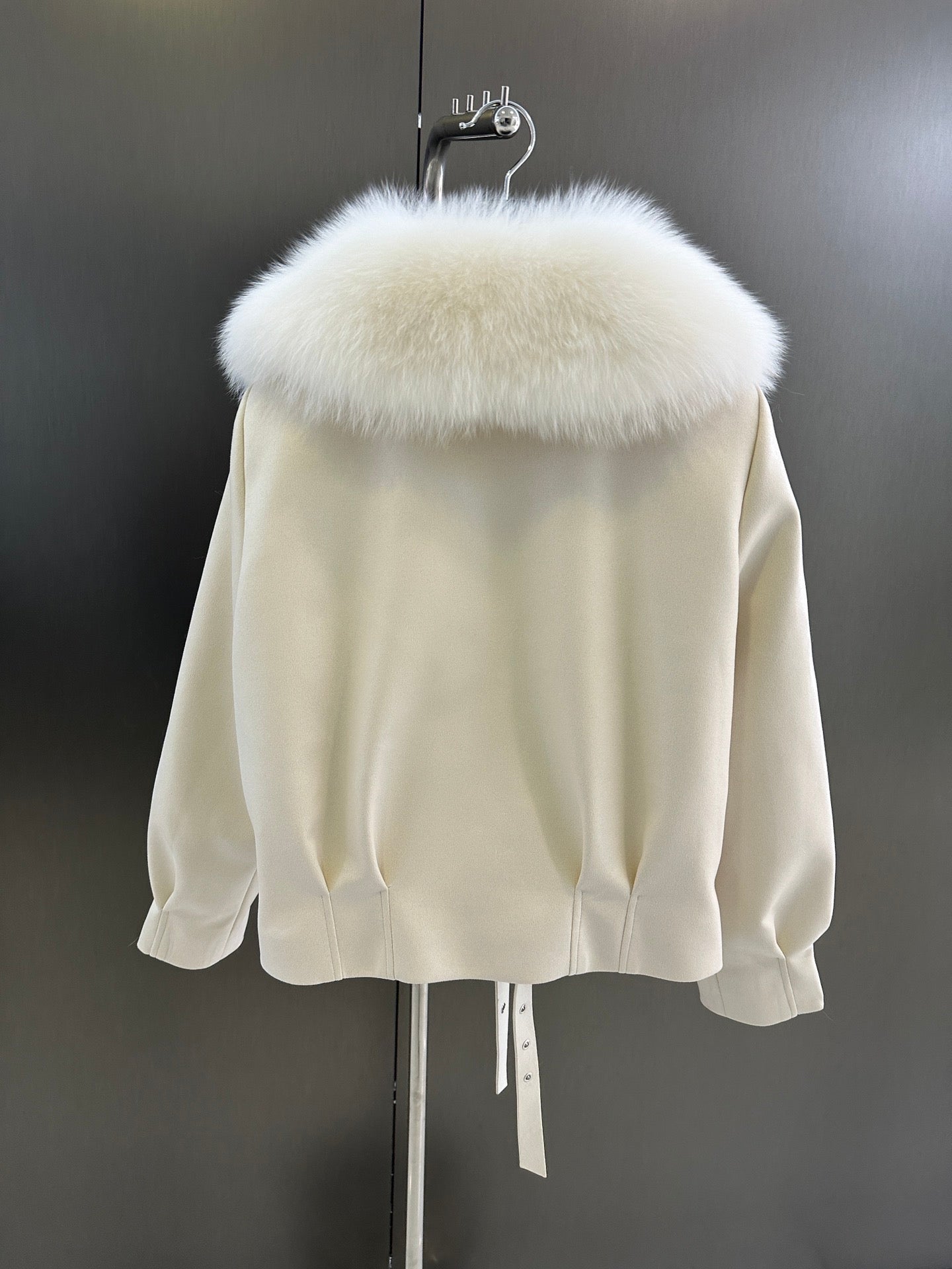 Fur collar thick jacket