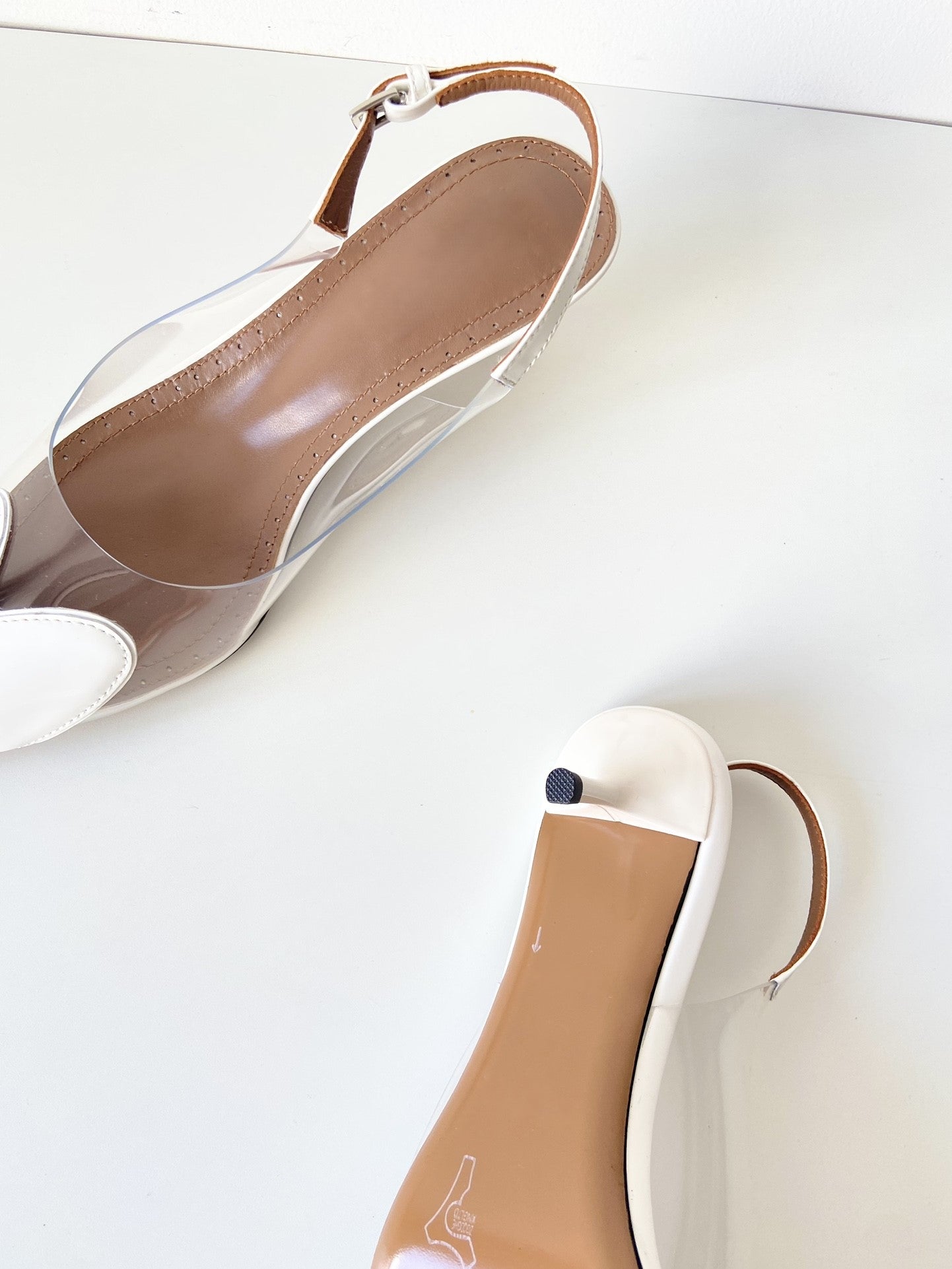 Heart high heel sandals
