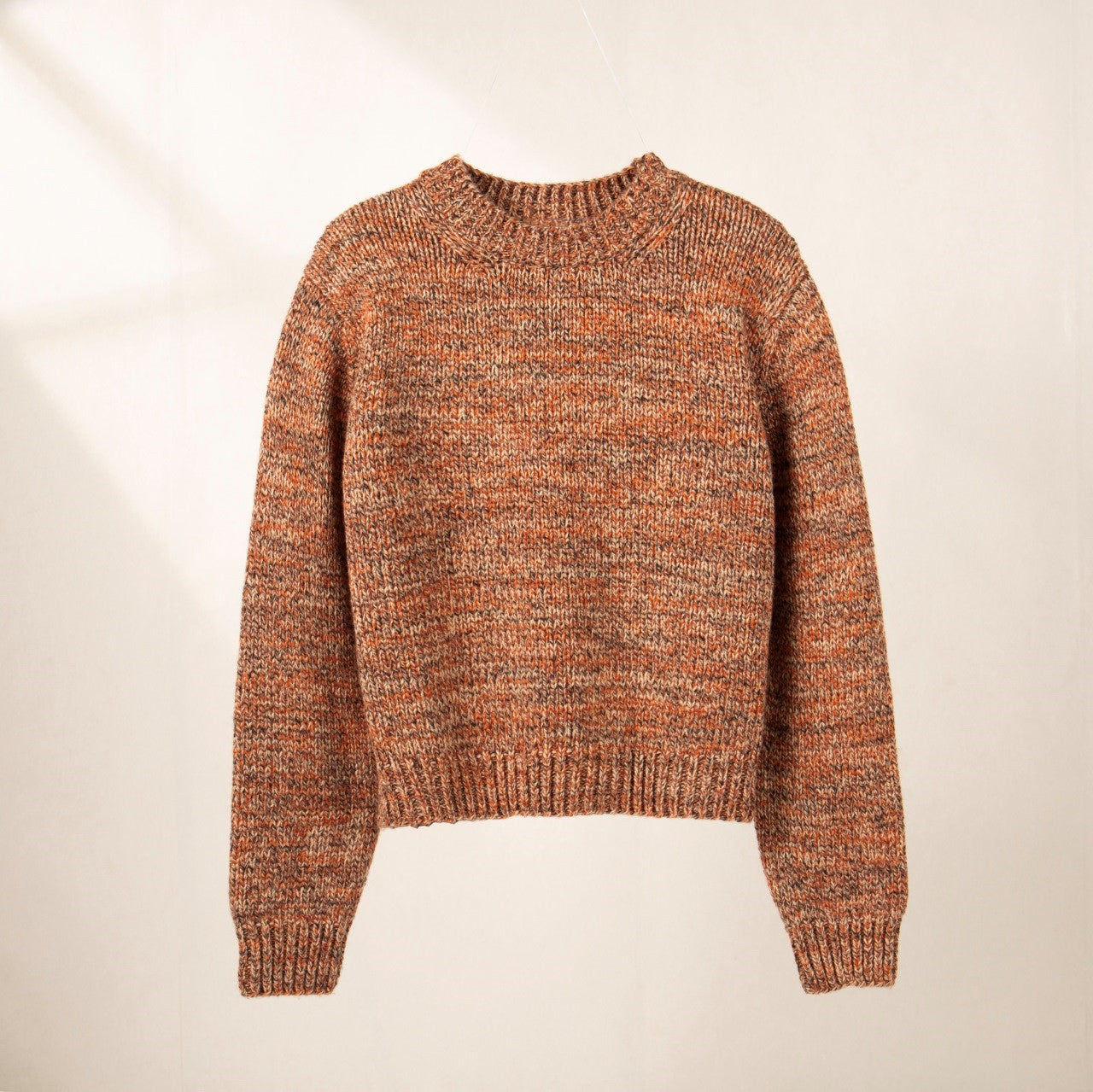 Cashmere crew neck sweater