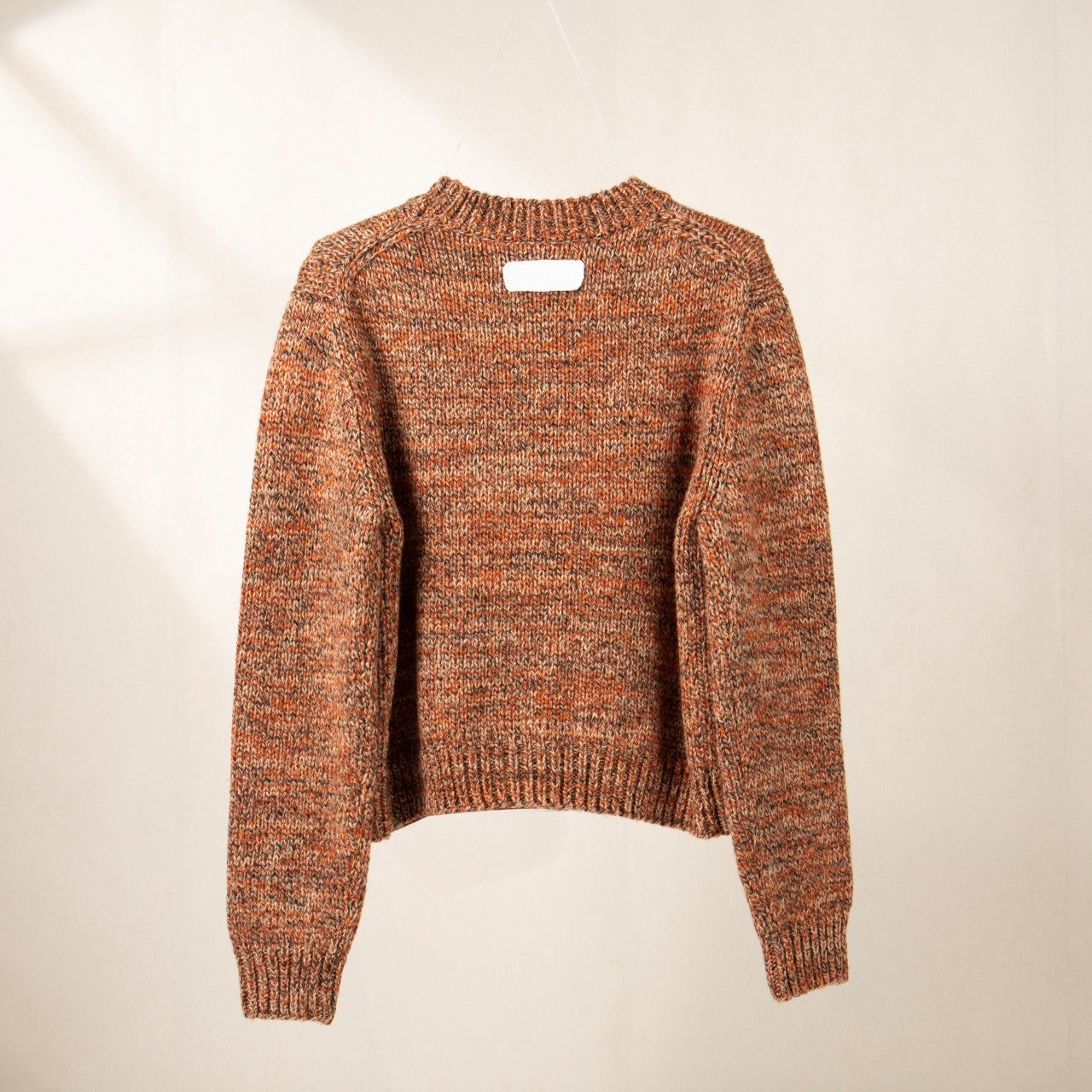 Cashmere crew neck sweater