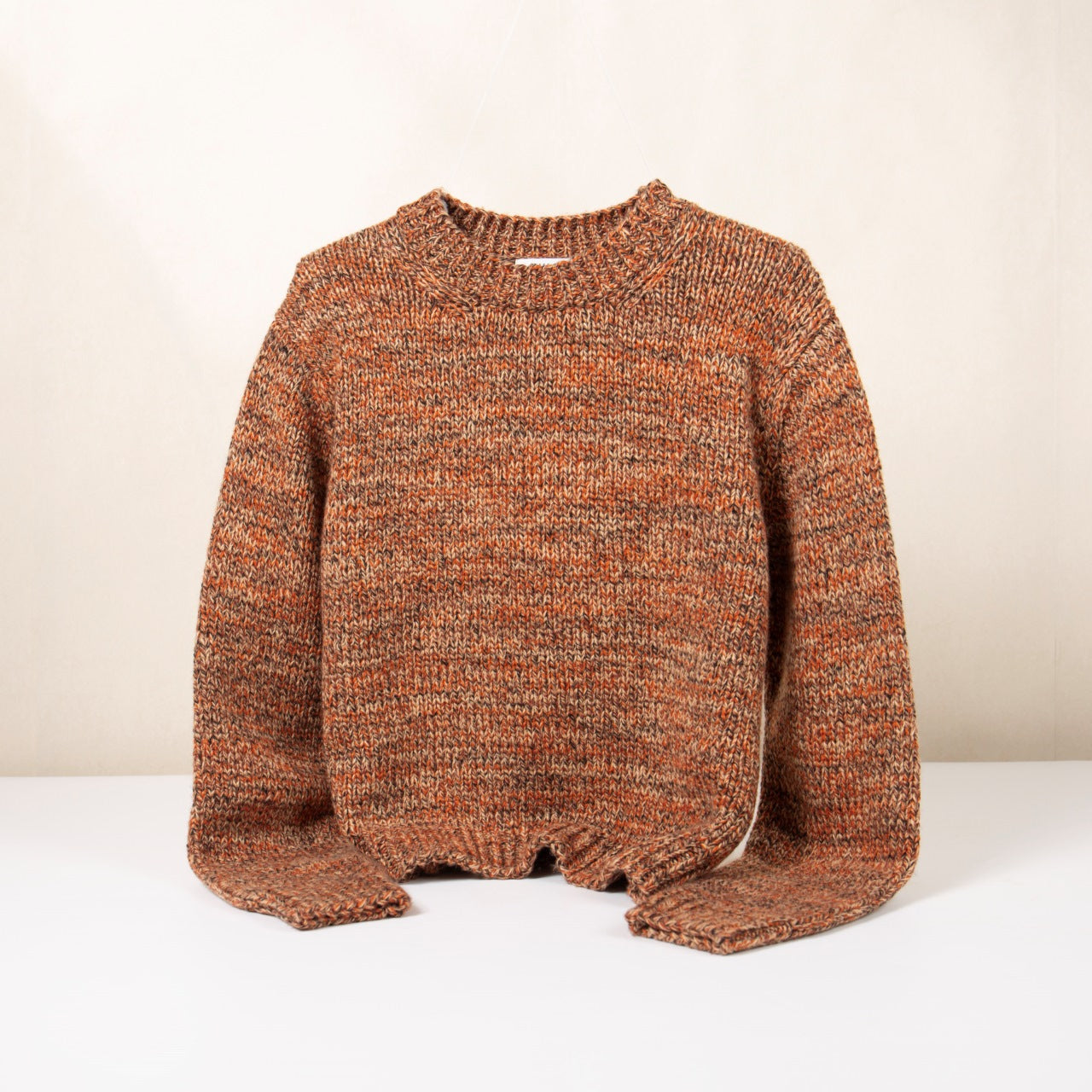 Cashmere crew neck sweater