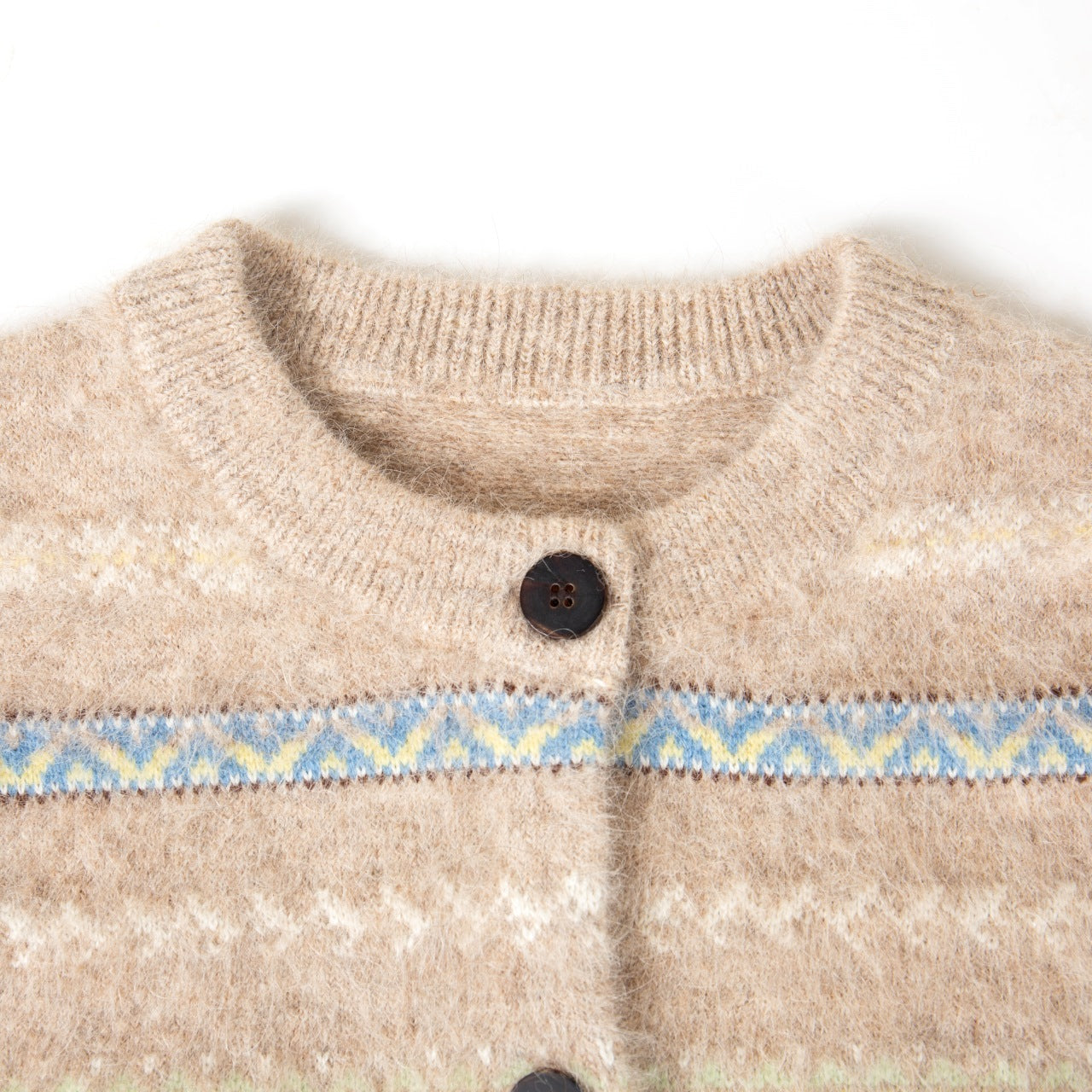 Cashmere knitted cardigan